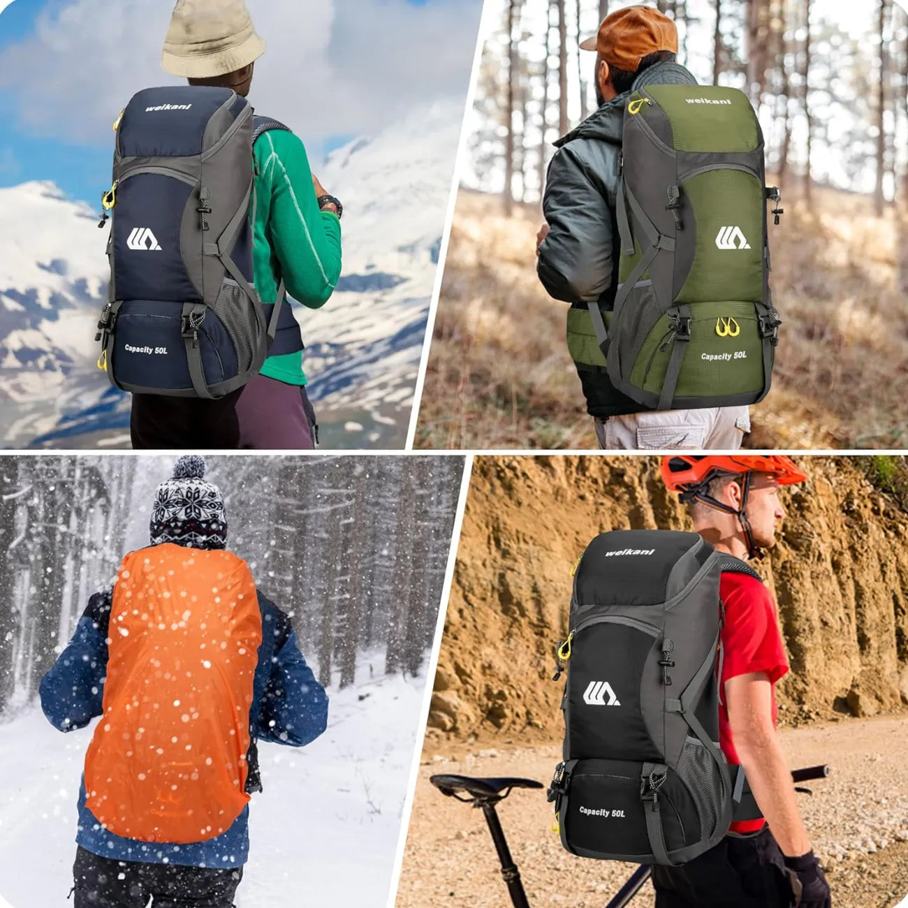 Hiking Backpack 50L Trekking | TrekWard