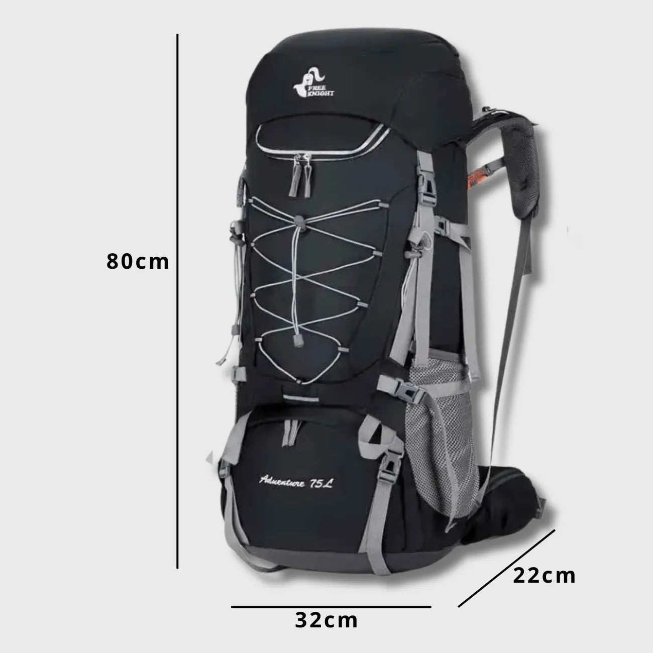 Hiking Backpack 75L Touring | TrekWard