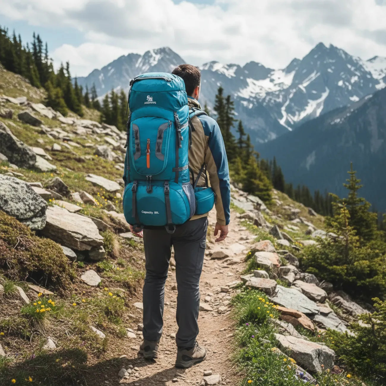 Waterproof Hiking Backpack 80L | TrekWard