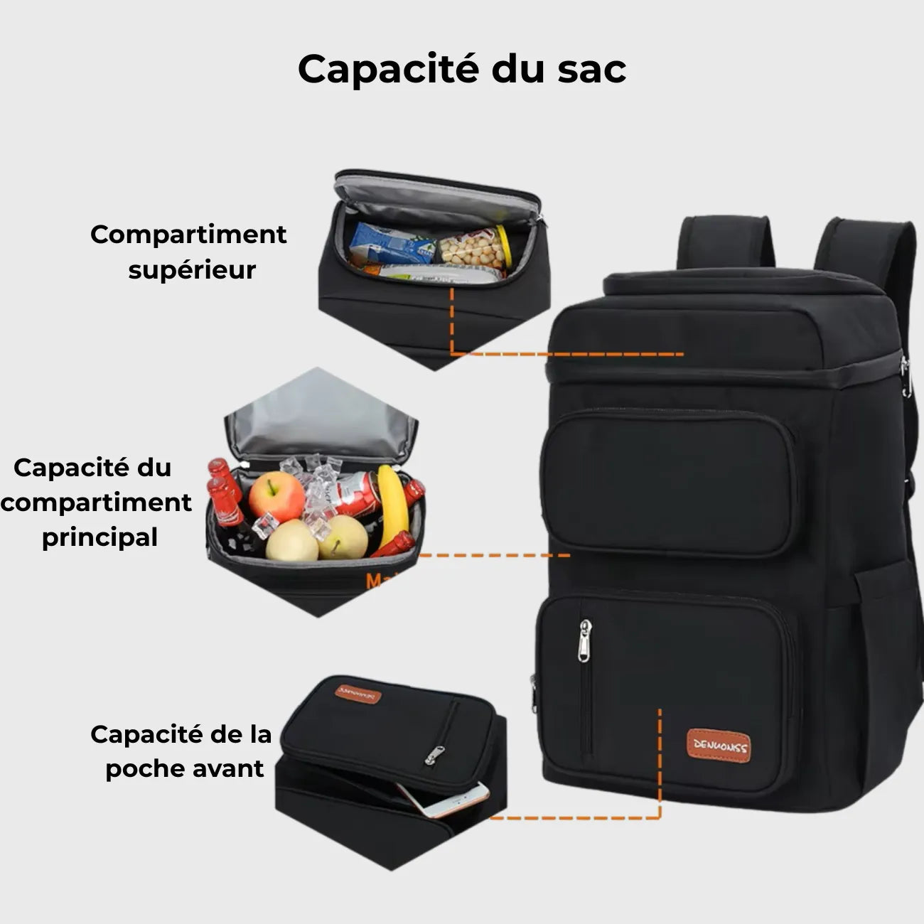 Insulated Hiking Cooler Backpack | TrekWard