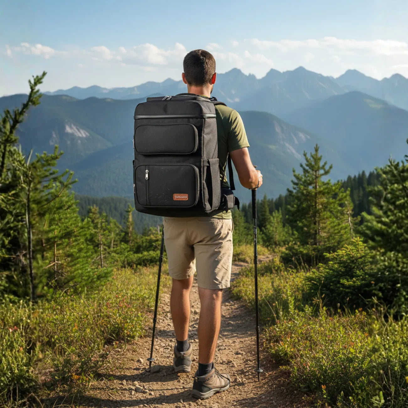 Insulated Hiking Cooler Backpack | TrekWard