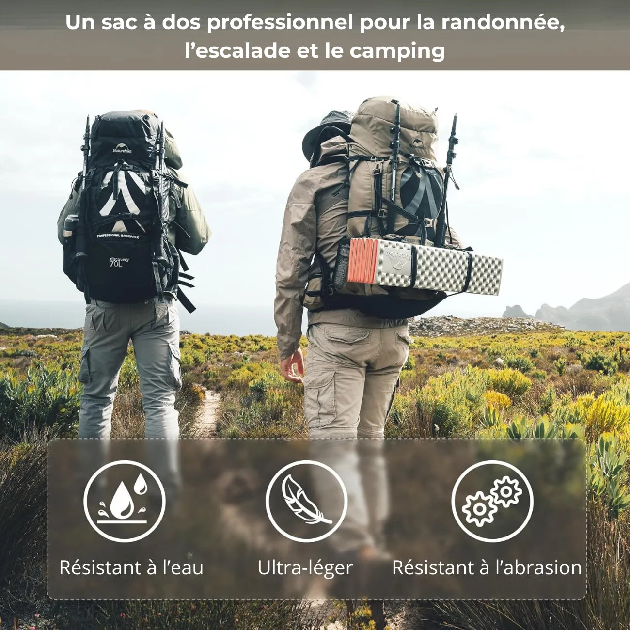 Trekking Backpack 70L Ergonomic | TrekWard