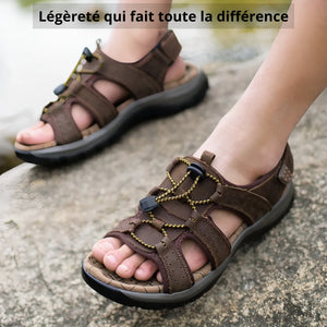 Leather Sandals with SteinProtection | TrekWard