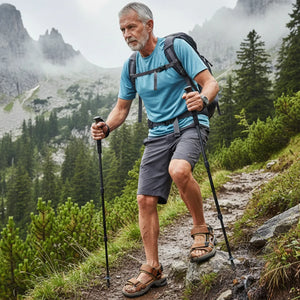Men's Leather Hiking Sandals | TrekWard