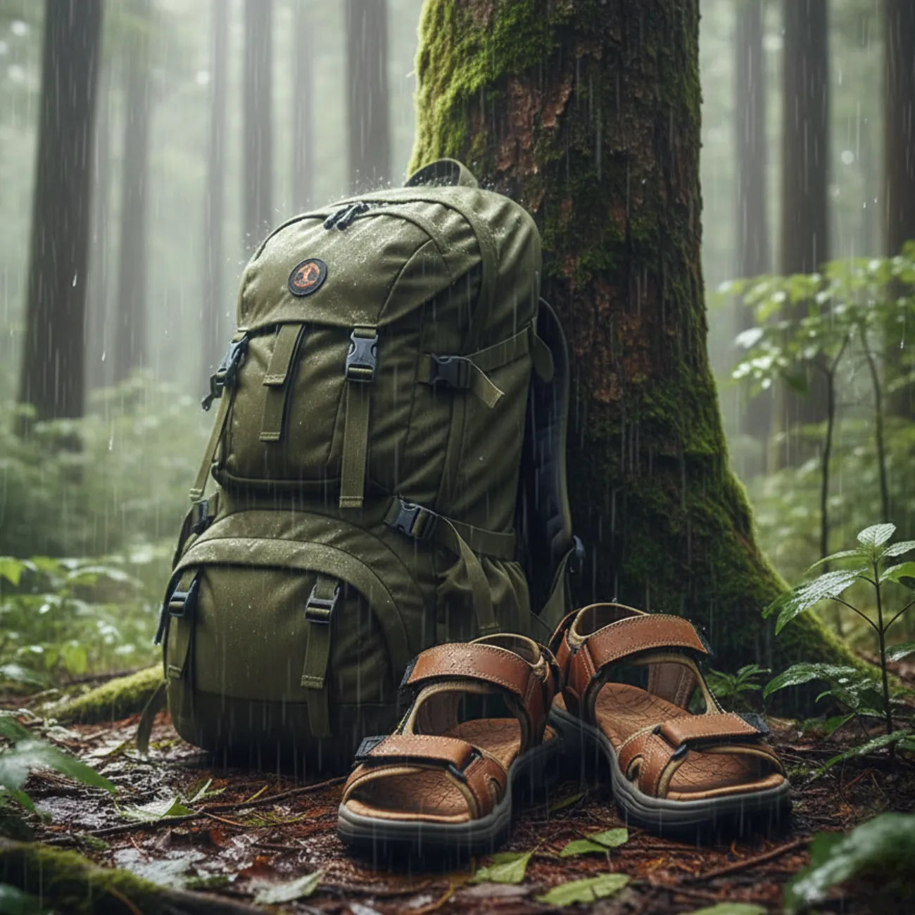 Men's Leather Hiking Sandals | TrekWard