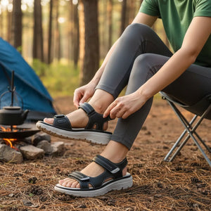 Women's Hiking Sandals Wedge Sole | TrekWard