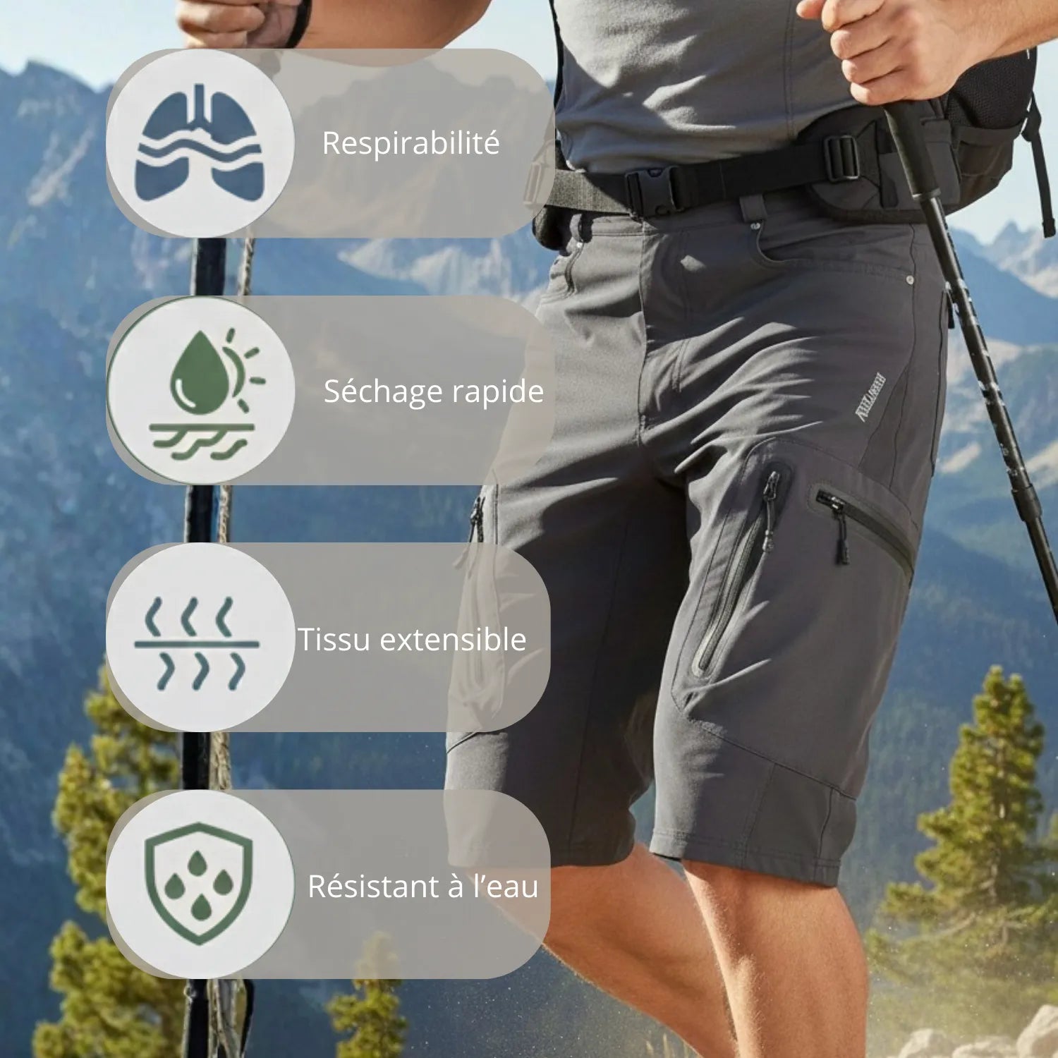Men's Trekking Short | TrekWard
