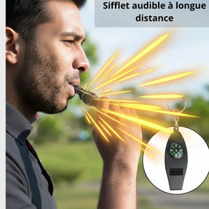 Whistle with Compass 4 in 1 | TrekWard