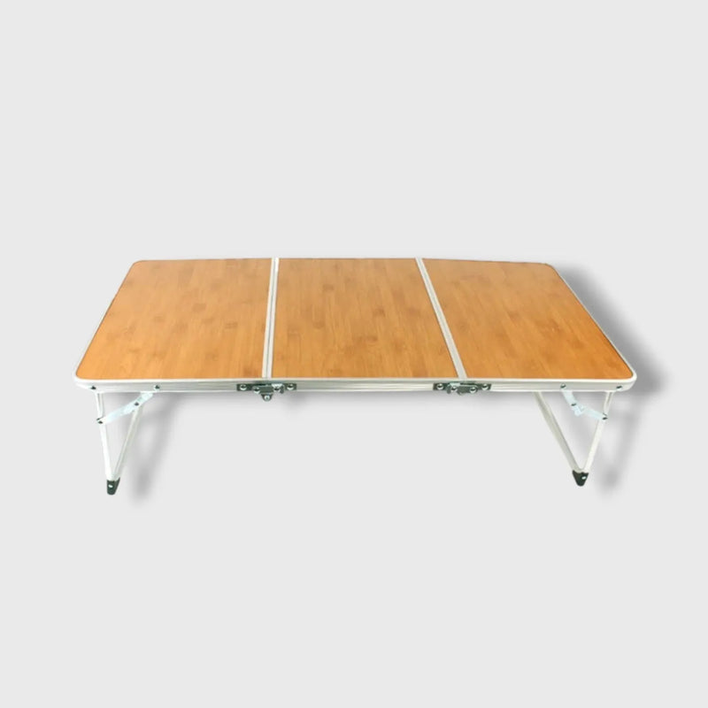 Folding Bamboo Camping Table