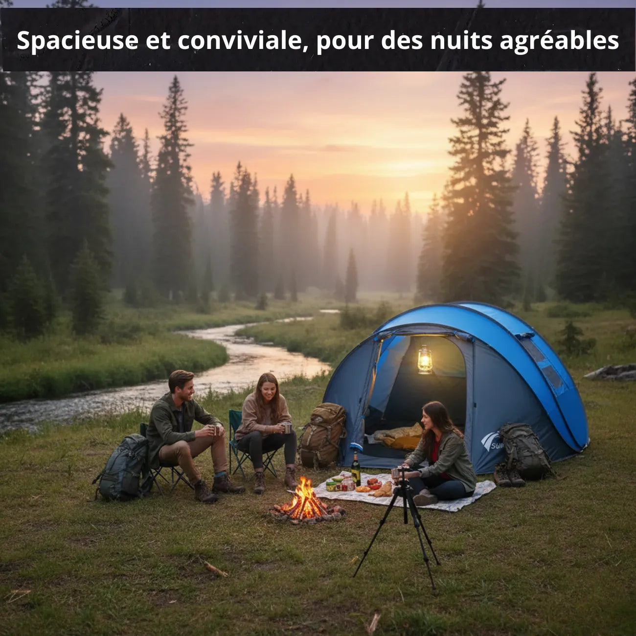 Trekking Tent 3 4 Person | TrekWard