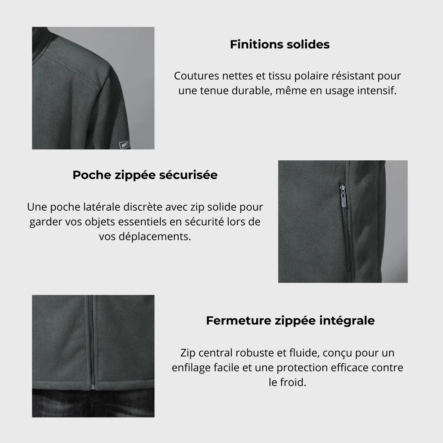 Men's Outdoor Fleece Jacket | TrekWard