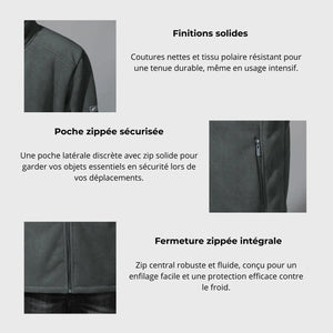 Men's Outdoor Fleece Jacket | TrekWard