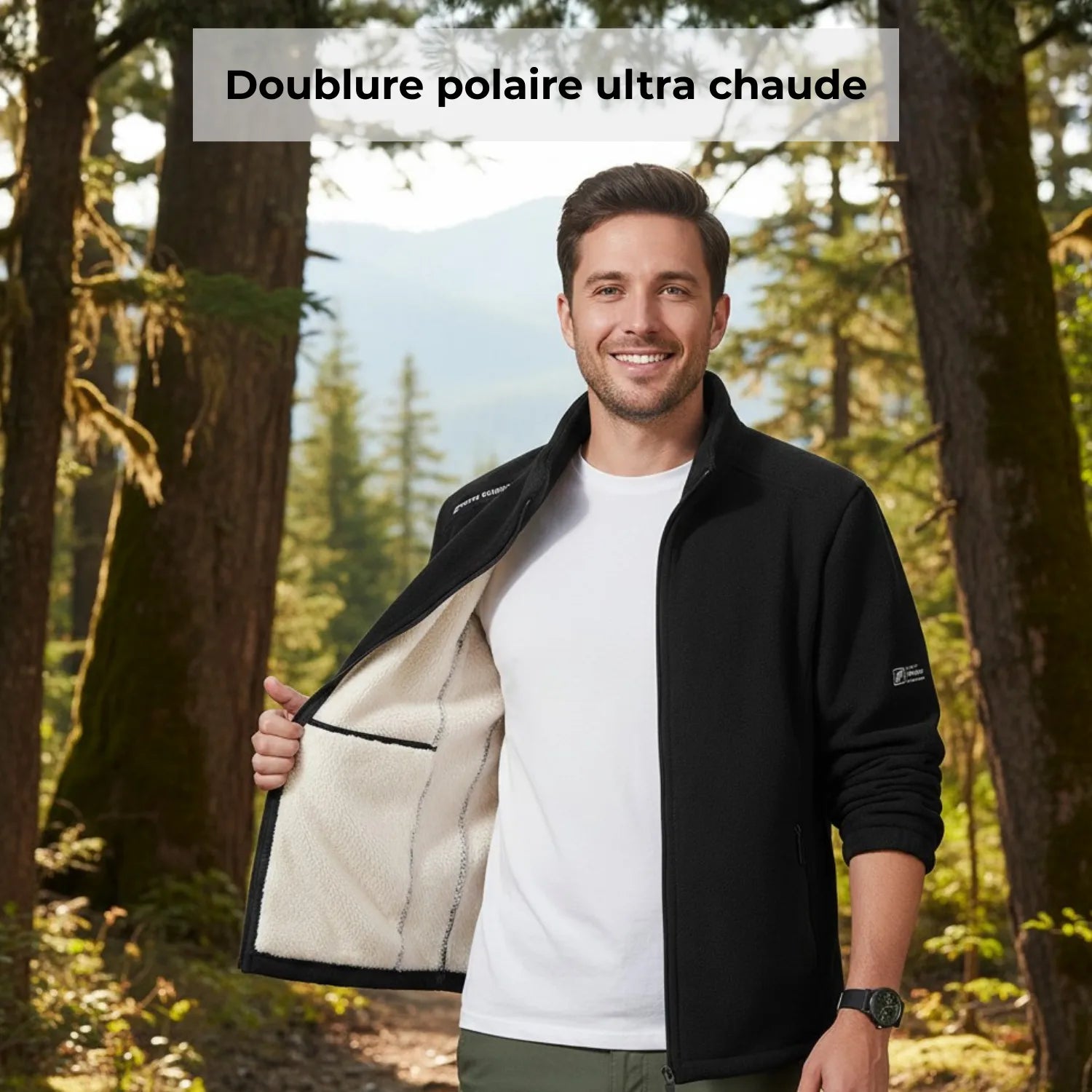 Men's Outdoor Fleece Jacket | TrekWard