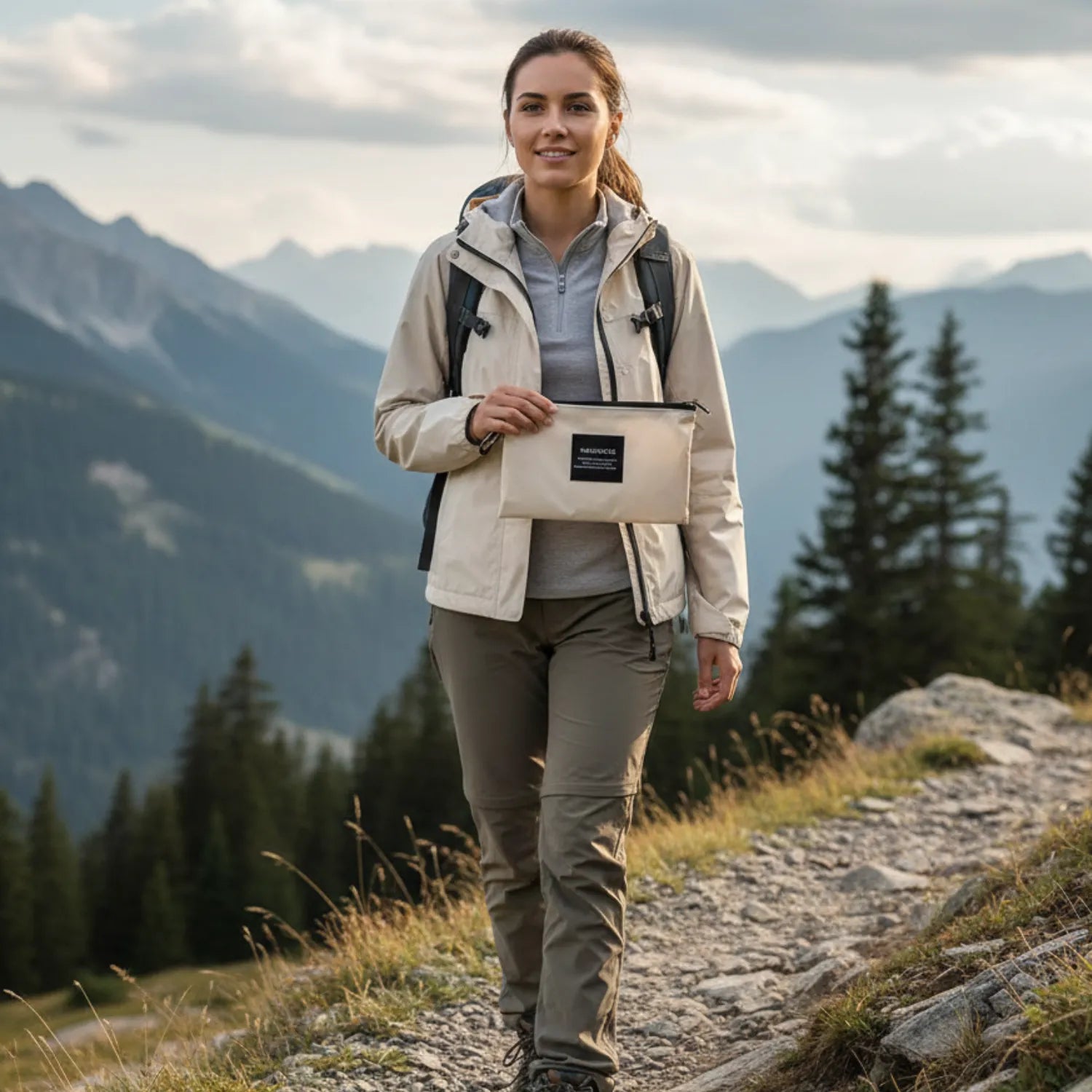 Folding Rain Jacket for Women's | TrekWard