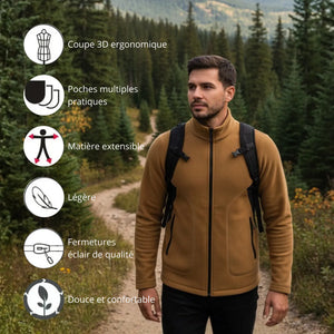 Sherpa Fleece Jacket Trekking | TrekWard