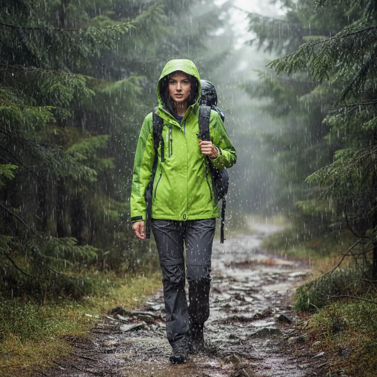 Trekking Rain Jacket Waterproof | TrekWard