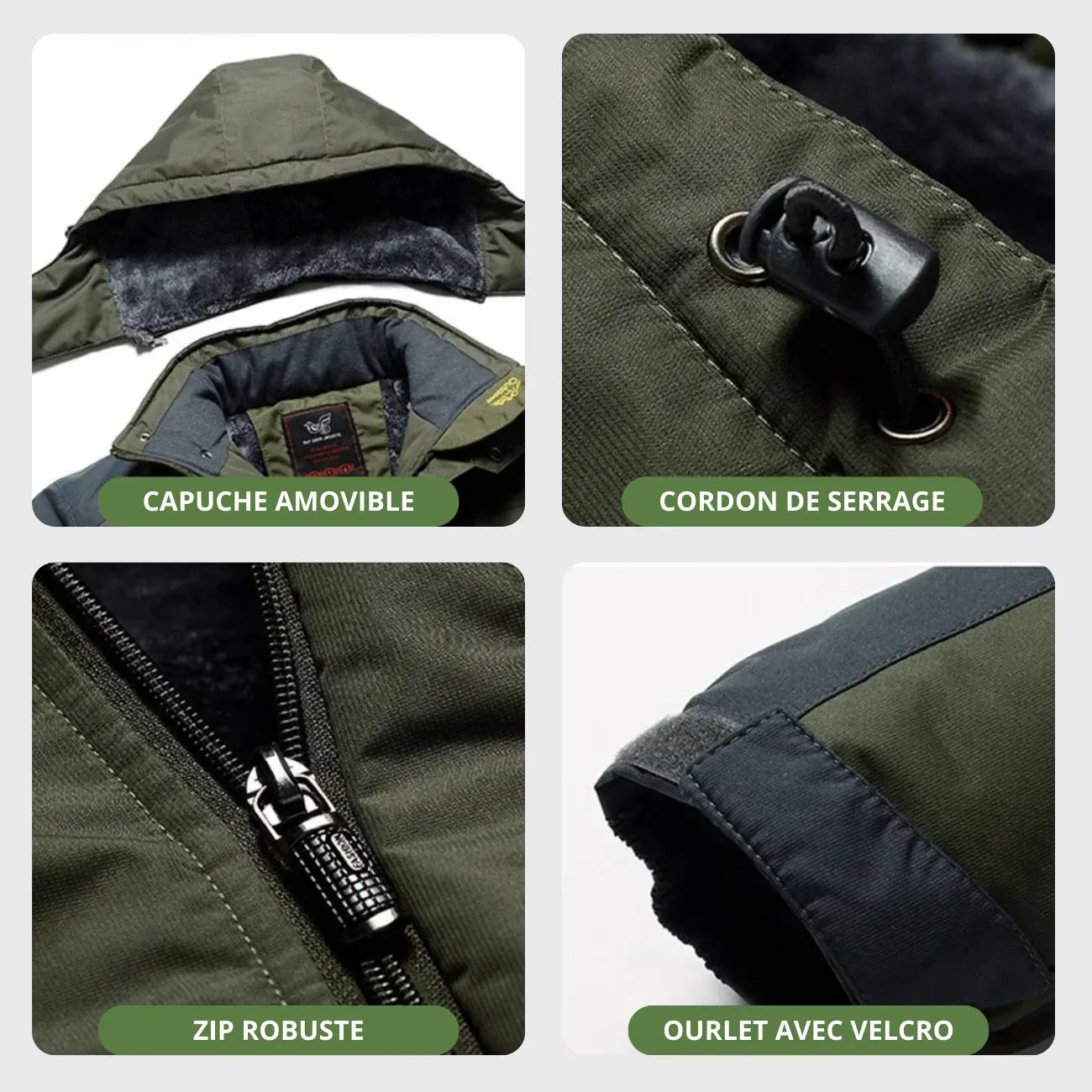 Waterproof Hiking Jacket Fleece | TrekWard