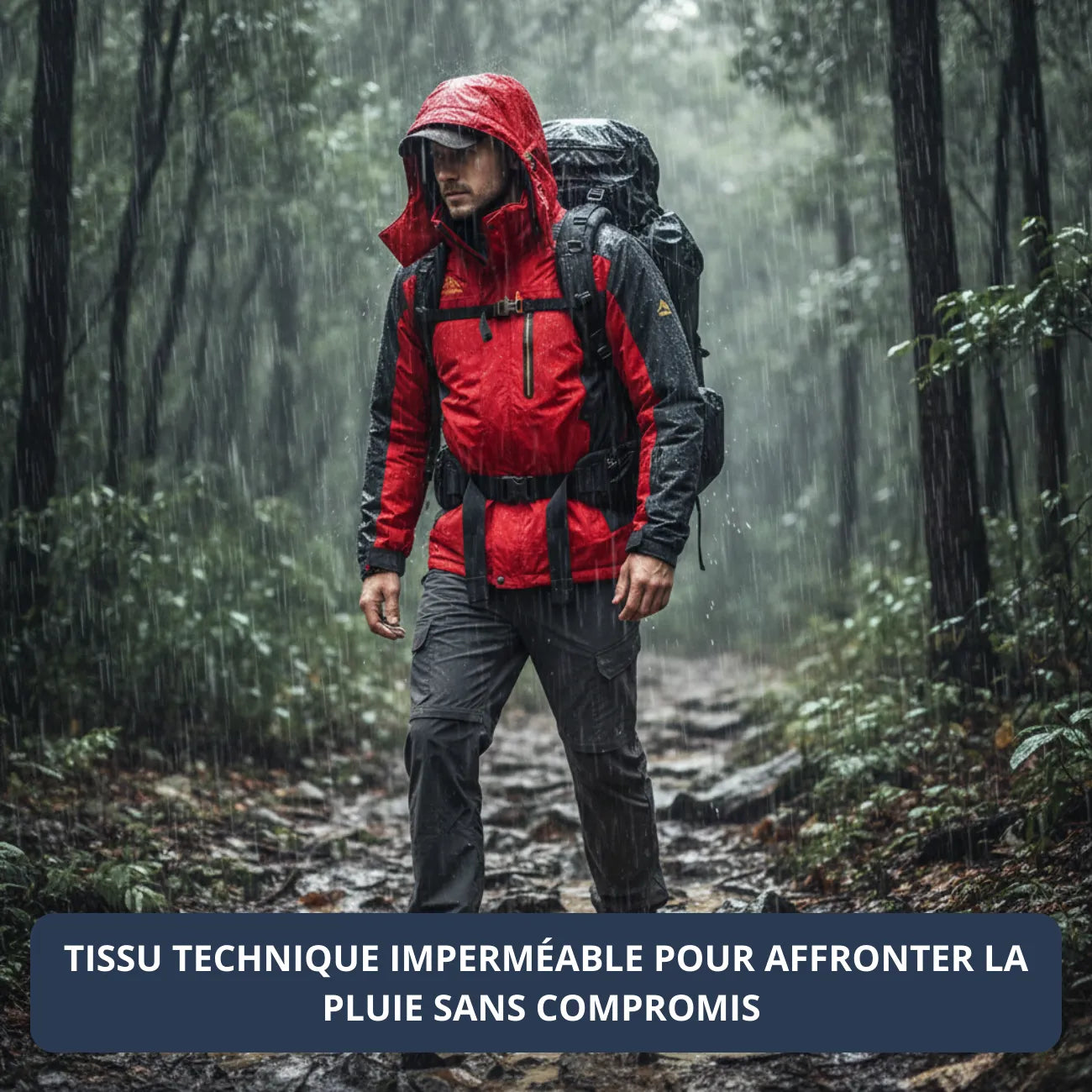 Waterproof Hiking Jacket Fleece | TrekWard