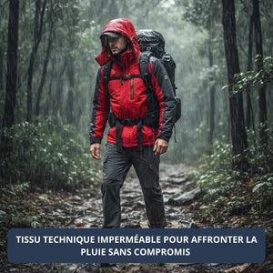 Waterproof Hiking Jacket Fleece | TrekWard