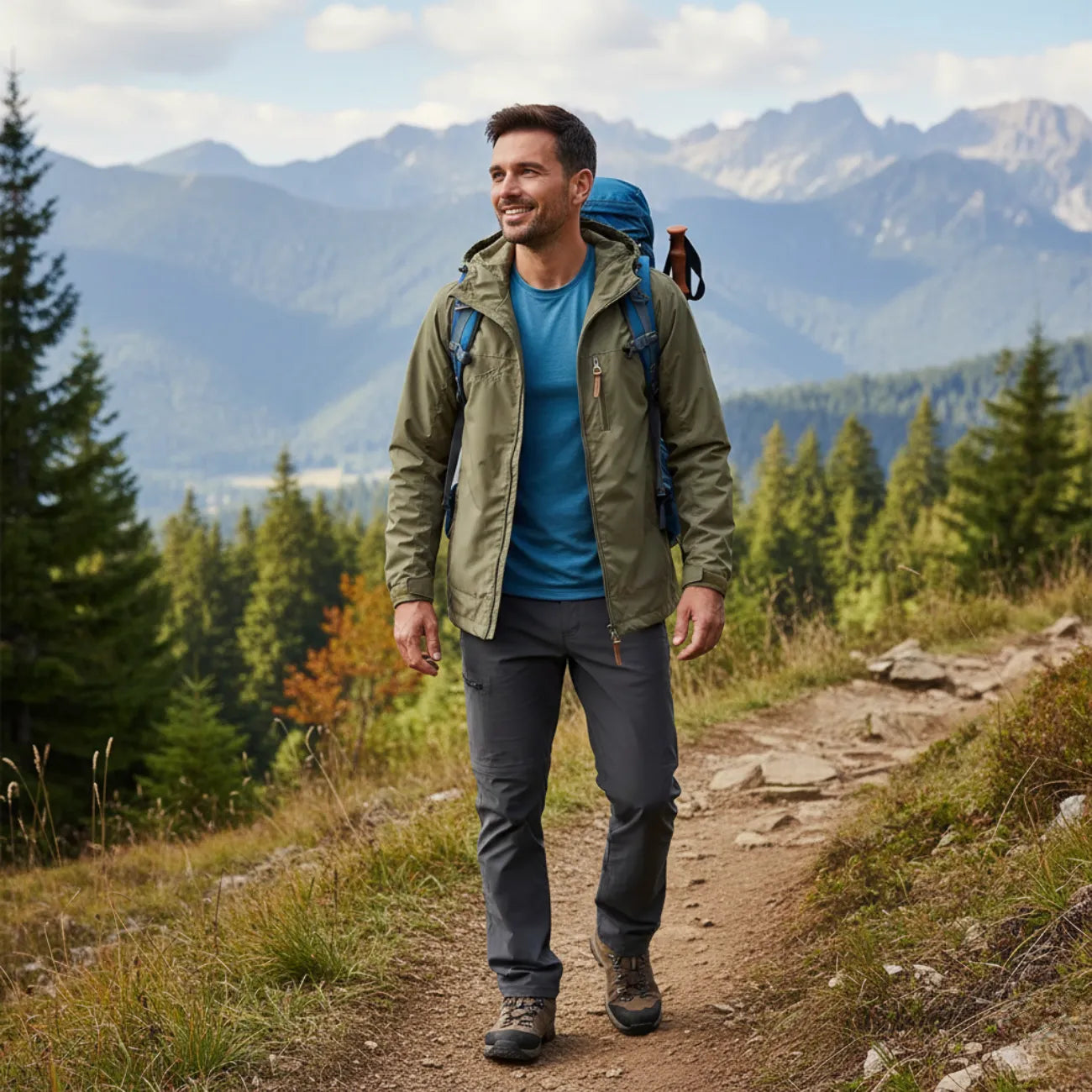 Windproofe Mountain Hiking Jacket | TrekWard