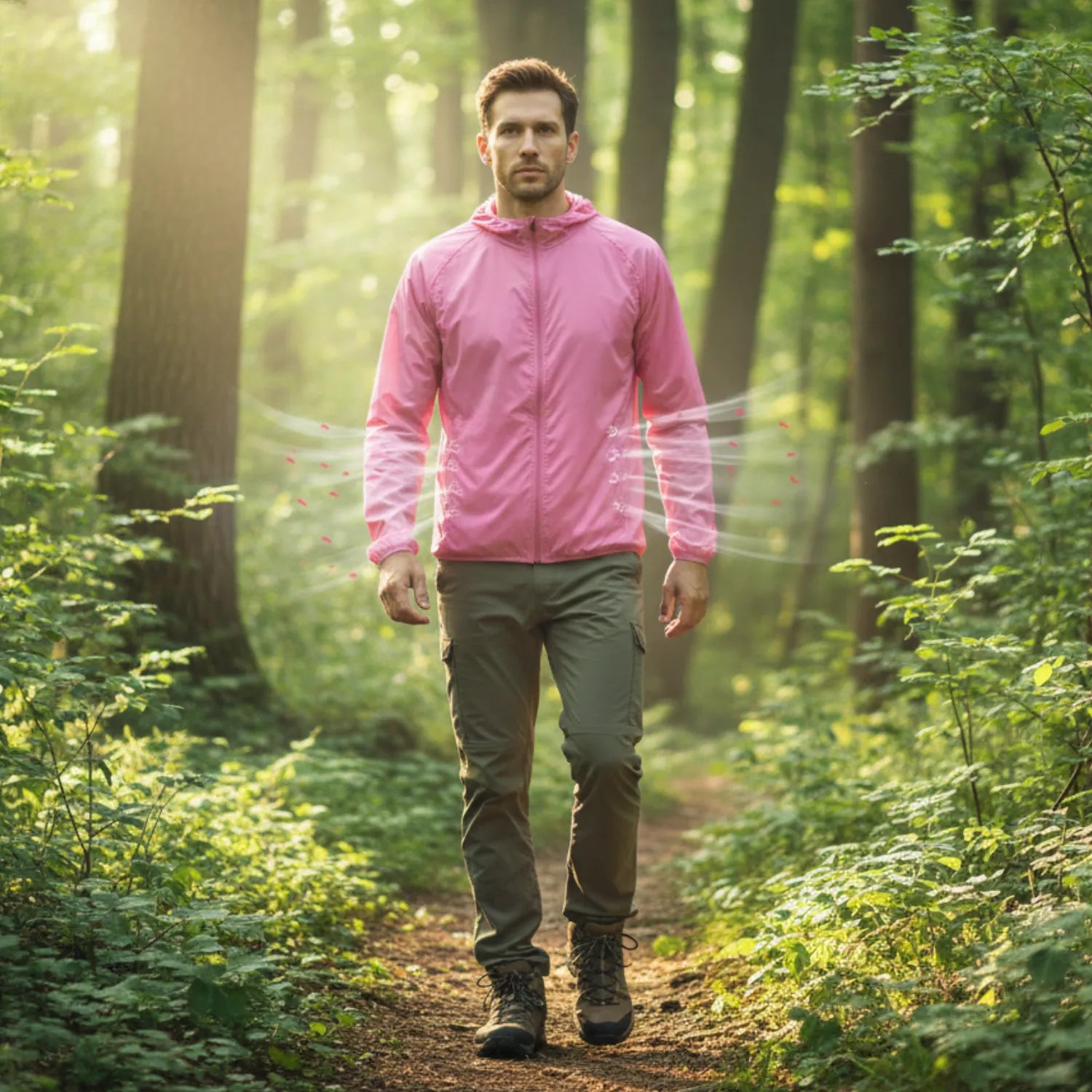 Men's Lightweight Trekking Jacket | TrekWard