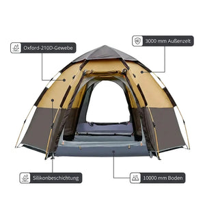 Family Tent 4 Person | TrekWard