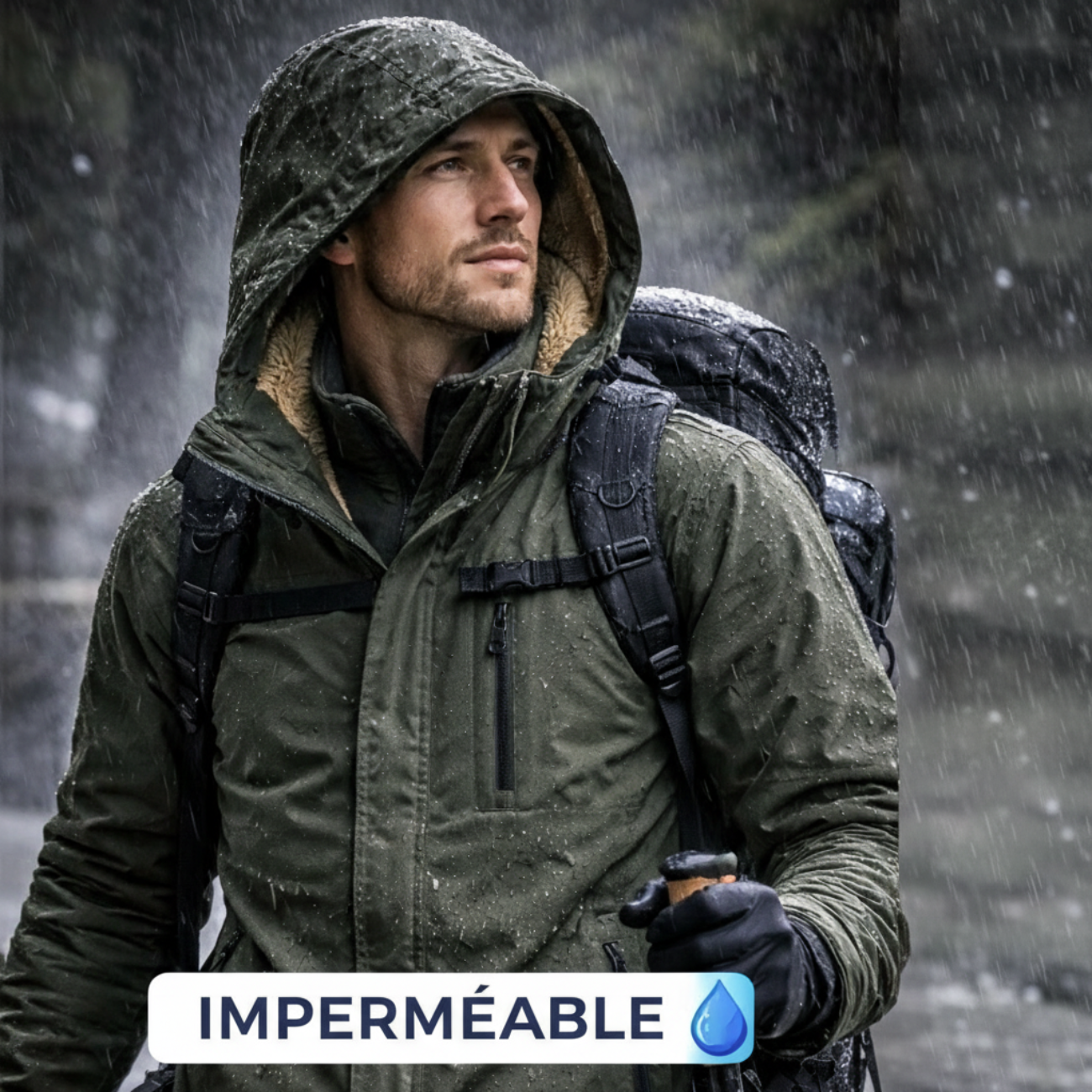 Outdoor Parka Waterproof | TrekWard