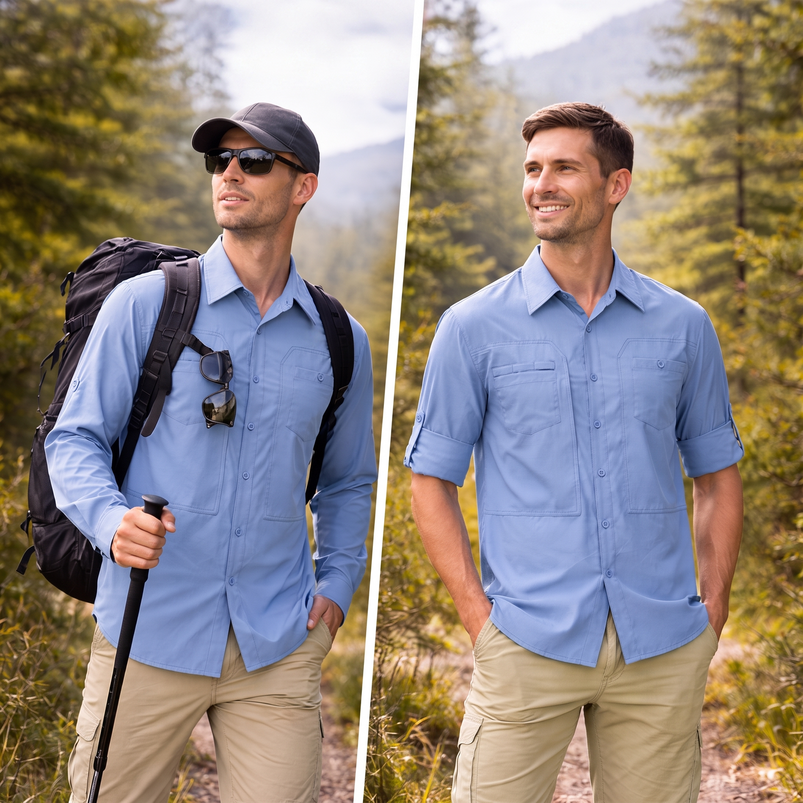UV Hiking Hemd UPF 50+ | TrekWard