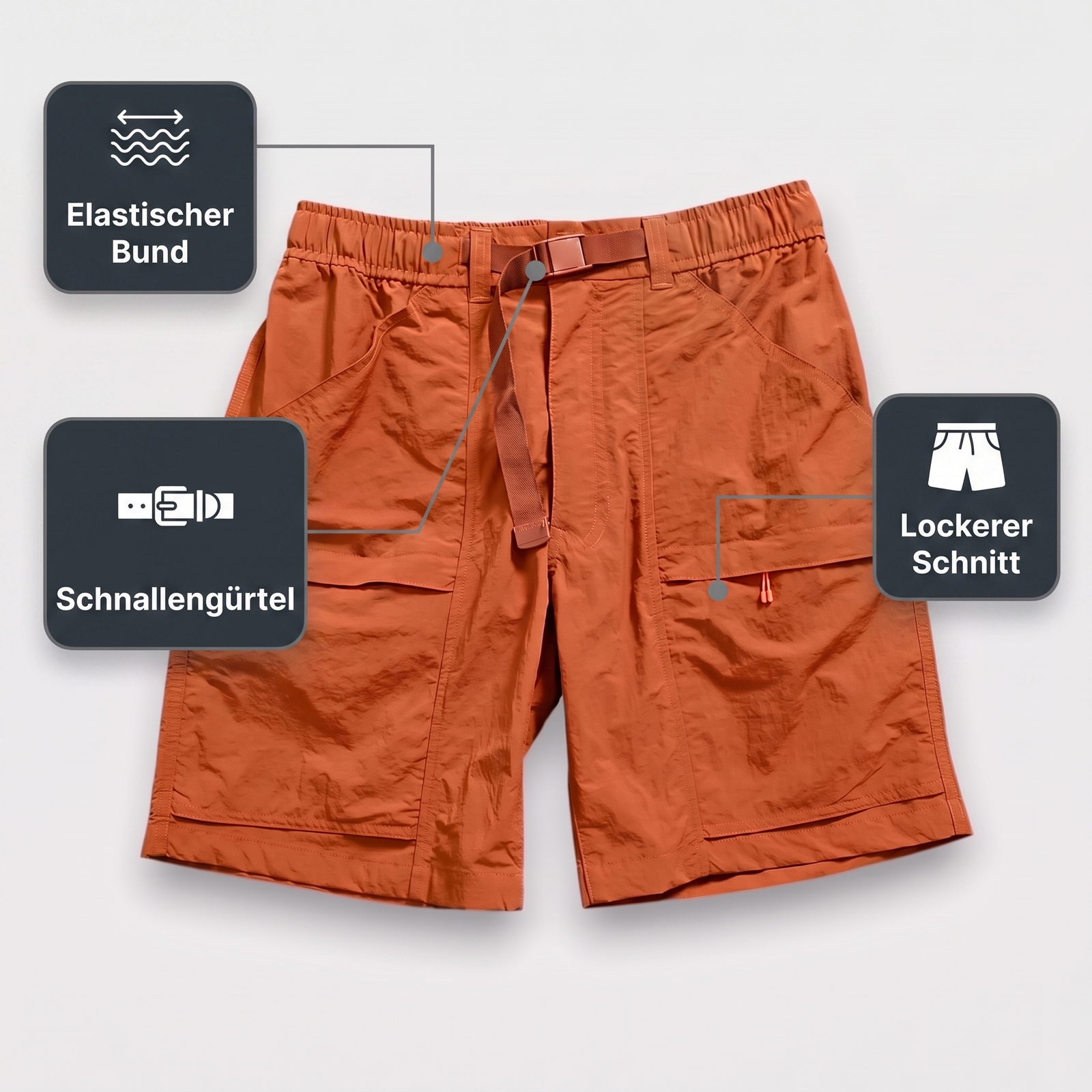 Men's Rugged Hiking Short | TrekWard