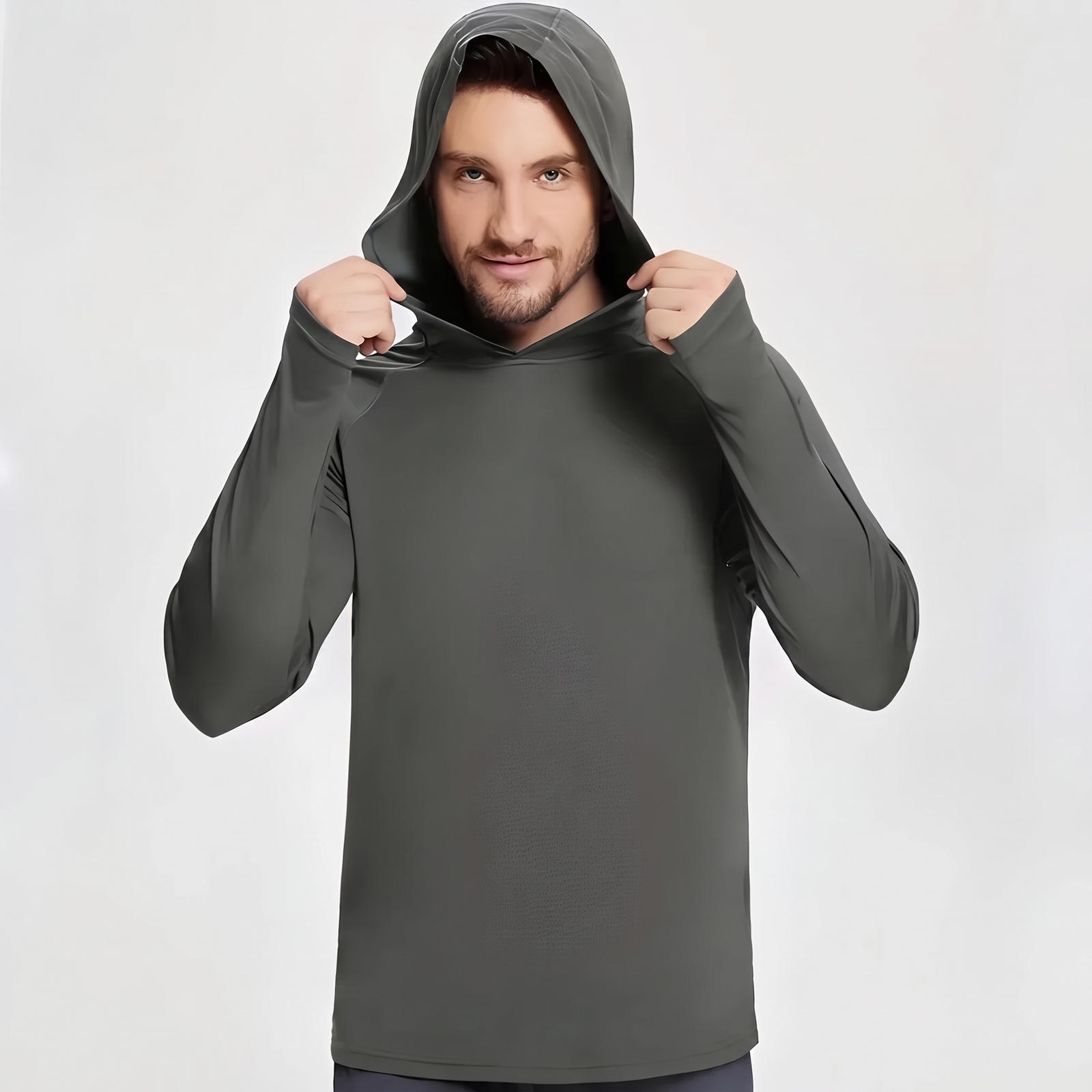 Men's UPF Shirt UPF50+ Hood | TrekWard