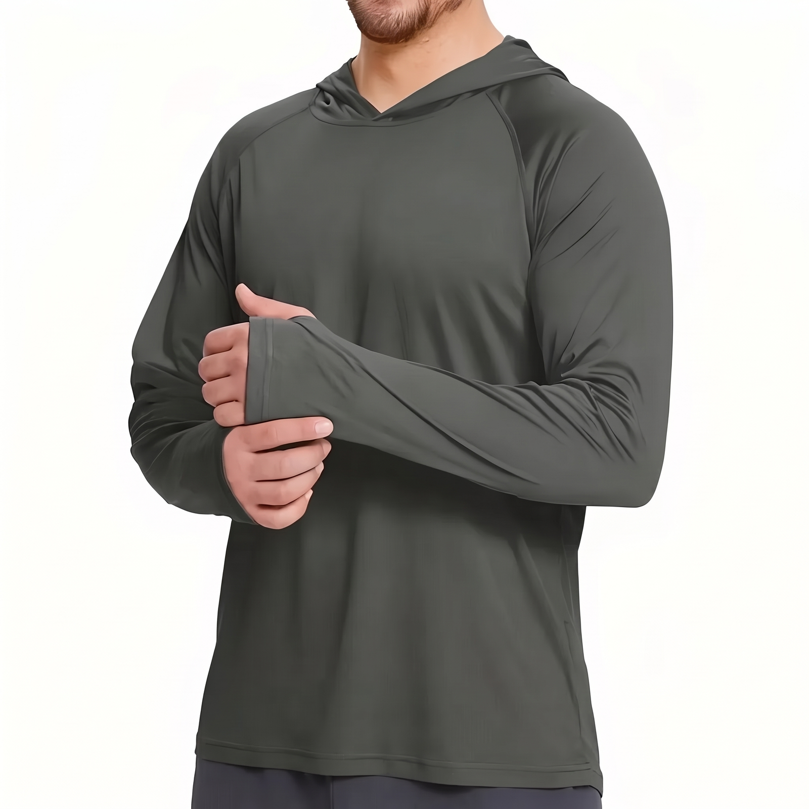 Men's UPF Shirt UPF50+ Hood | TrekWard