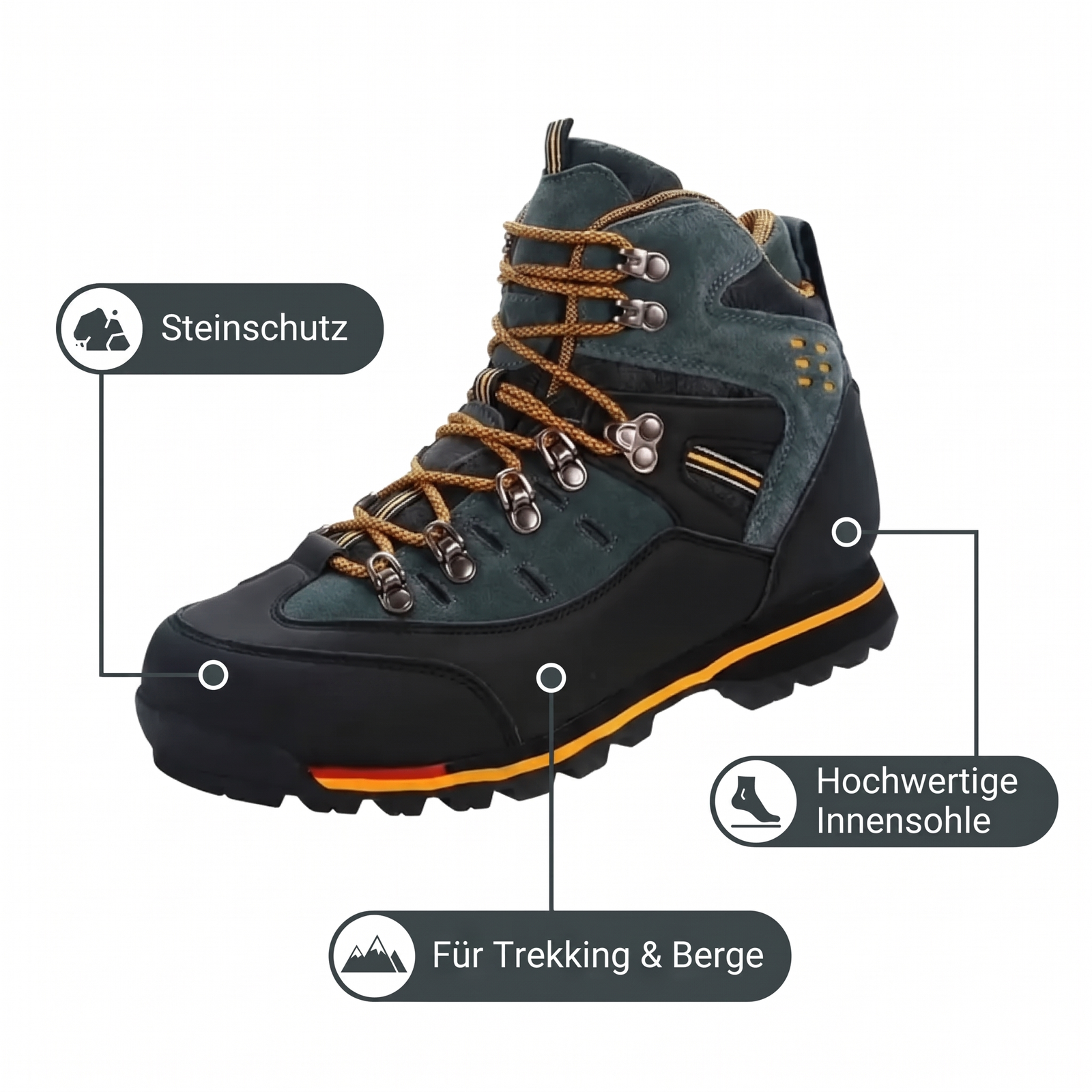 Men's Hiking Shoes Waterproof | TrekWard