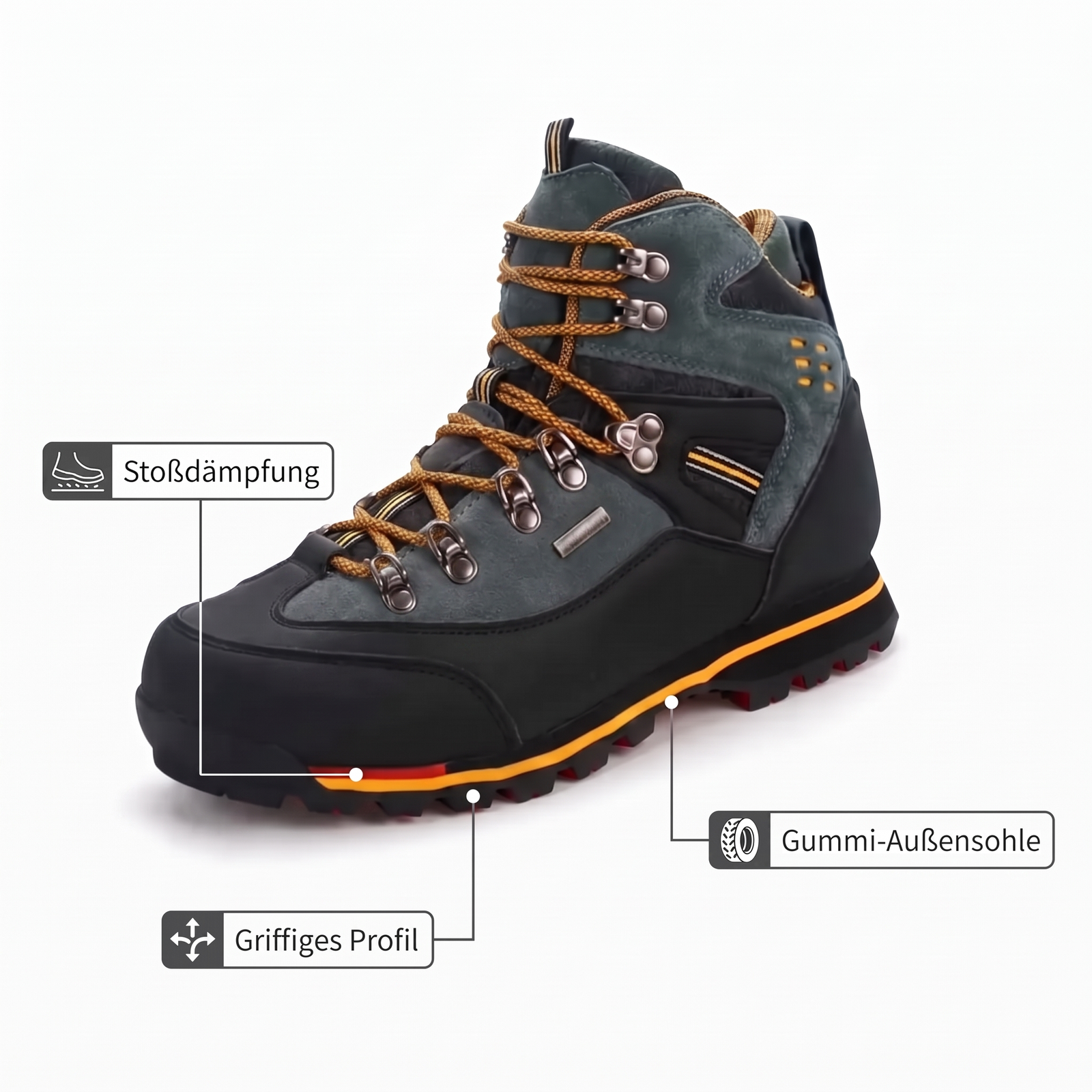 Men's Hiking Shoes Waterproof | TrekWard