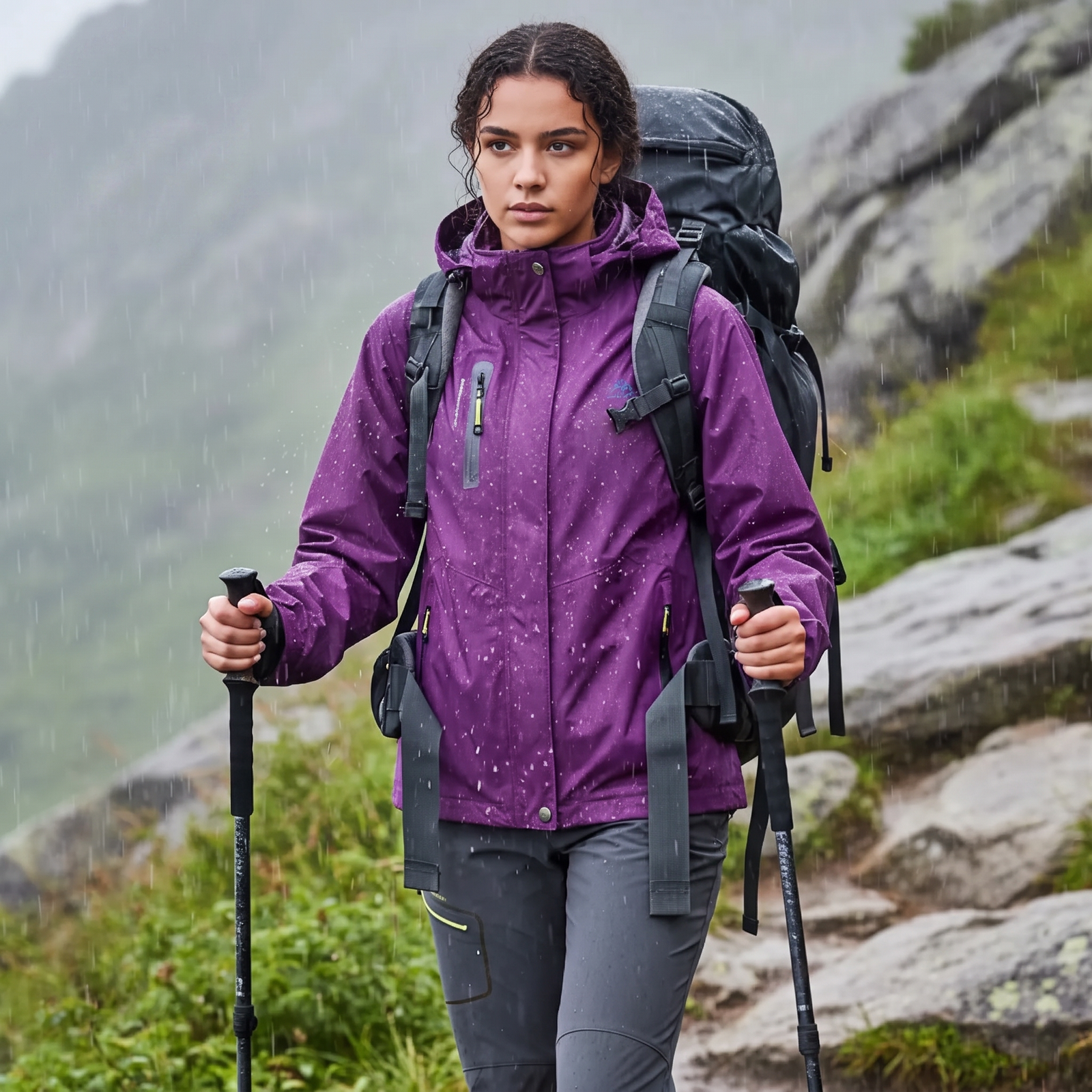 Women's Hiking Jacket Waterproof | TrekWard