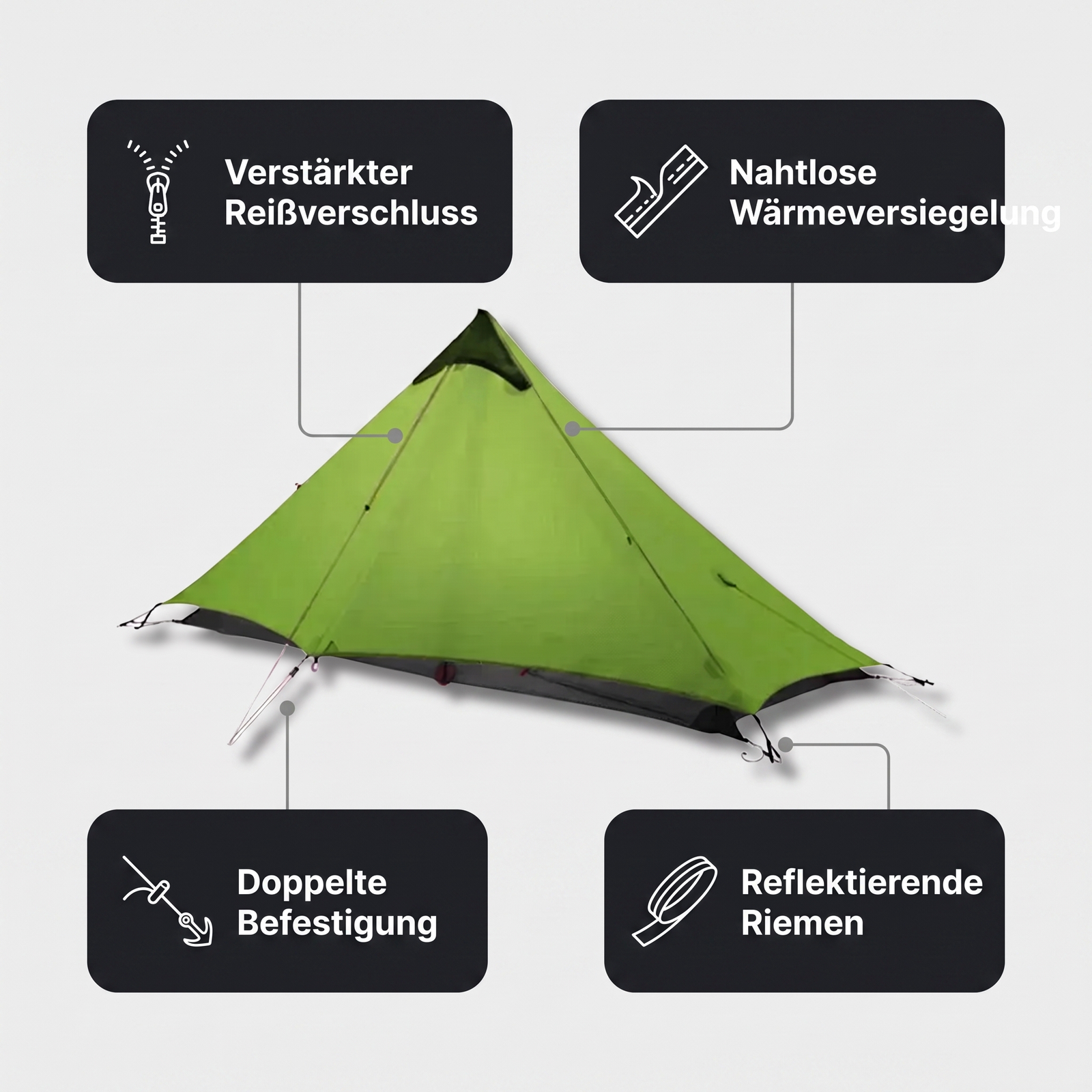 One Person Tent Waterproof | TrekWard