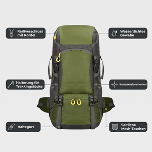 Hiking Backpack 50L Trekking | TrekWard