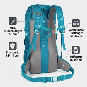 Trekking Backpack 50L Outdoor | TrekWard