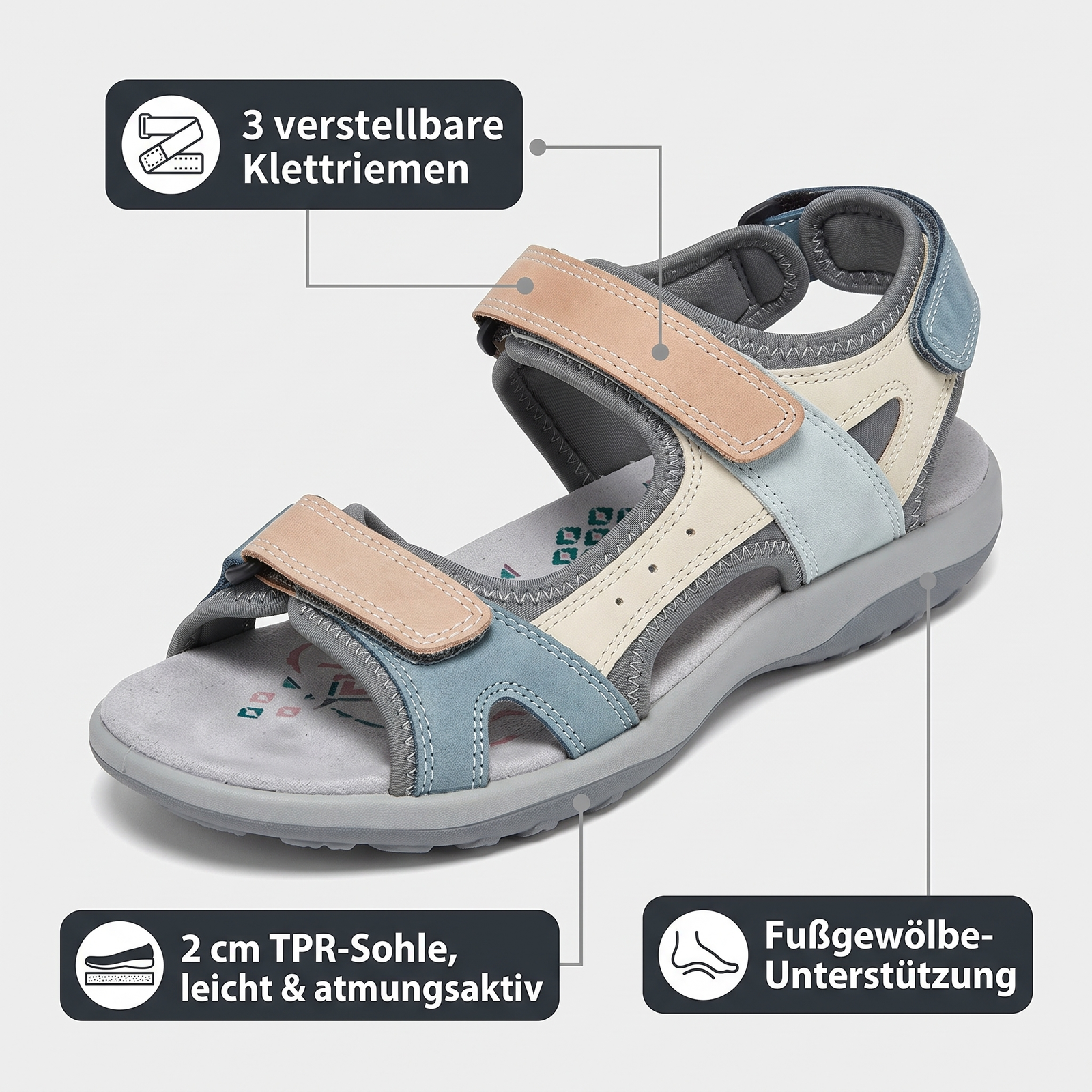 Comfortable Hiking Sandals for Women's | TrekWard
