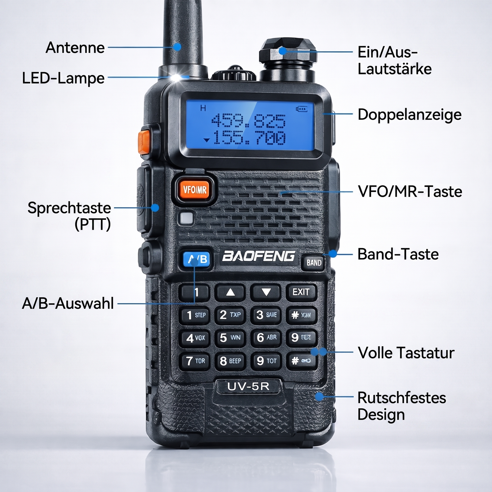 Two Way Radio Dualband 8W Outdoor | TrekWard