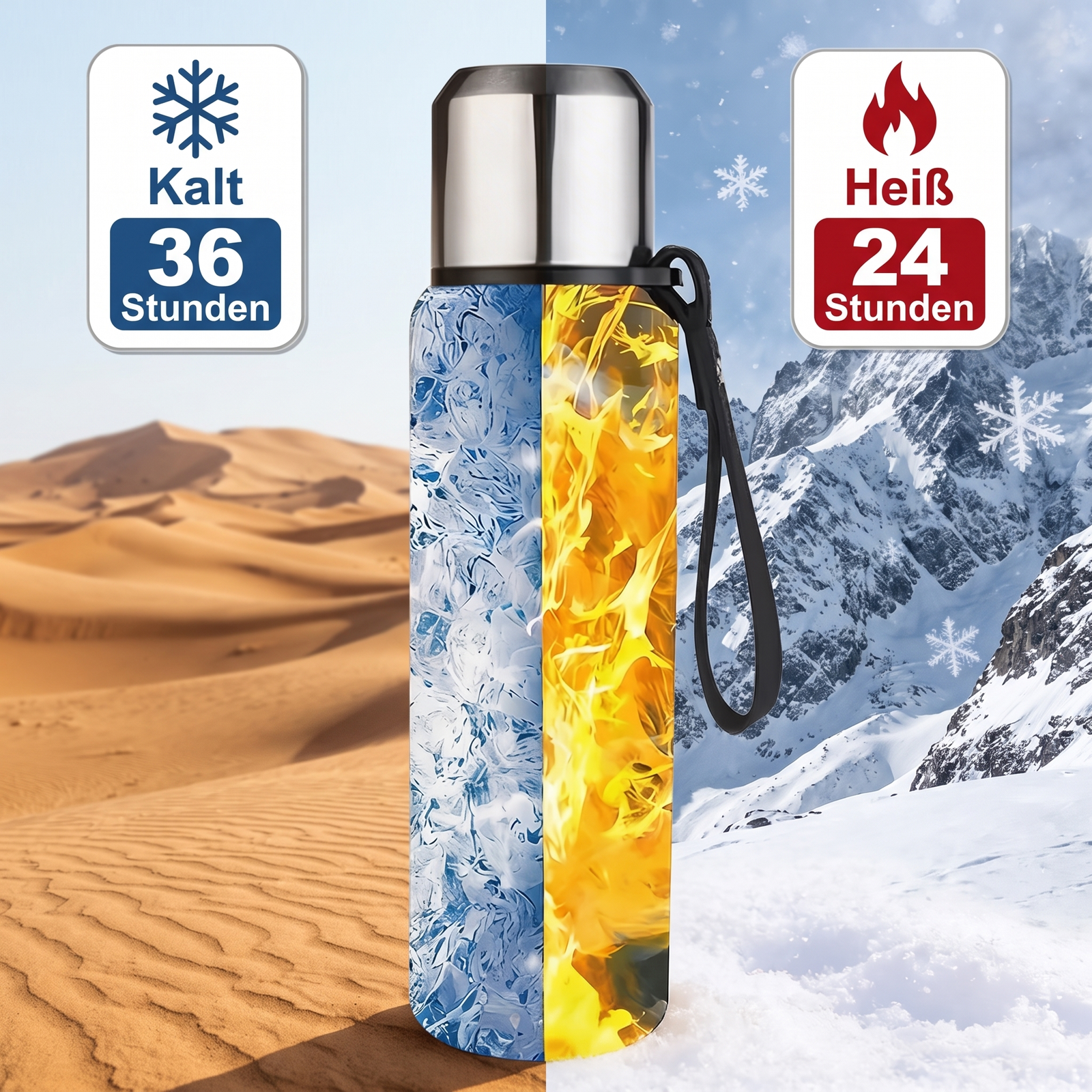 Insulated EdelSteelflasche | TrekWard