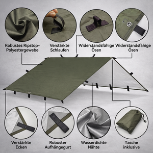 Waterproof Camping Tarp | TrekWard