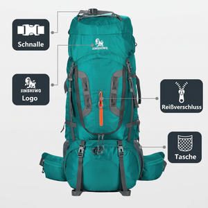 Waterproof Hiking Backpack 80L | TrekWard