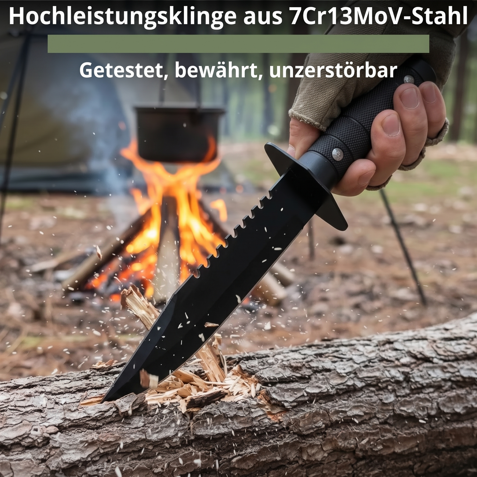 Fixed Blade Survival Knife | TrekWard