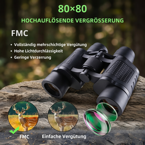 Binoculars for Hiking 80x80 HD | TrekWard