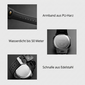 Multi Functions Survival Watch LED | TrekWard