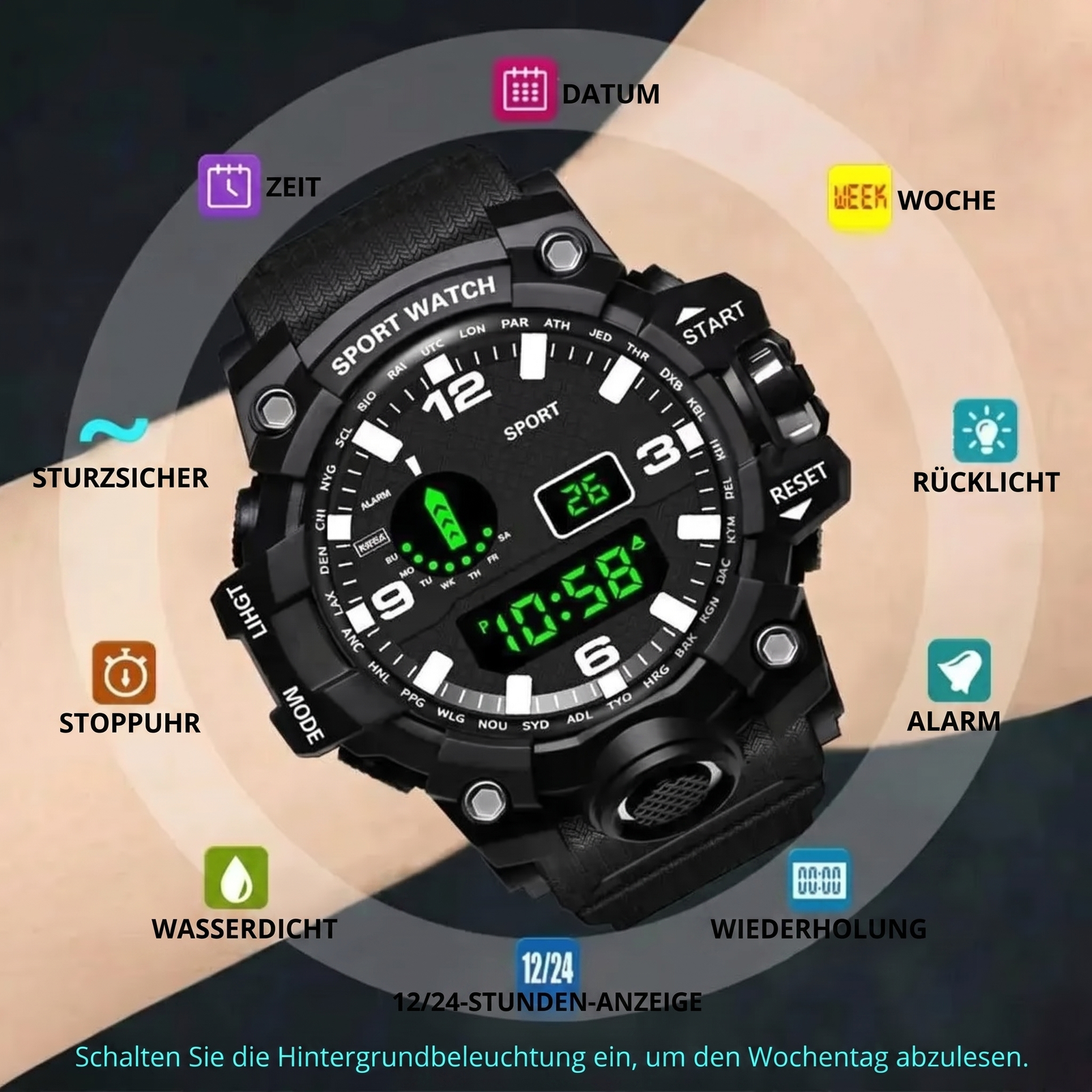 Men's Outdoor Watch | TrekWard