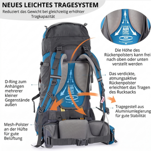 Trekking Backpack 70L Touring | TrekWard
