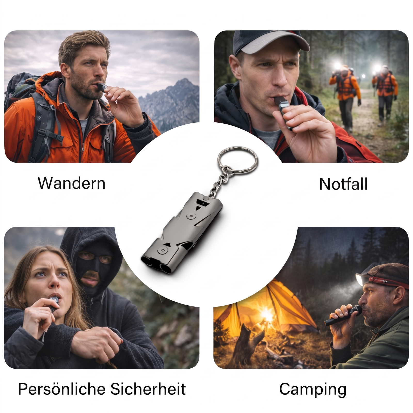 Loud Powerful Emergency Whistle | TrekWard