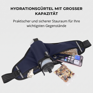 Trail Hydration Belt with 3 Pockets | TrekWard