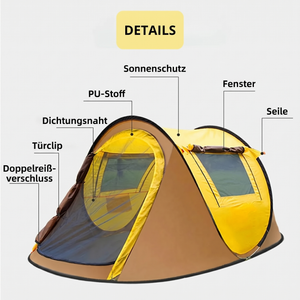 Camping Tent for 2 Bis 3 Personen | TrekWard